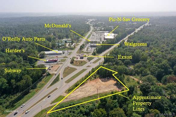 1.5 Acres of Commercial Land for Sale in Jackson, Alabama