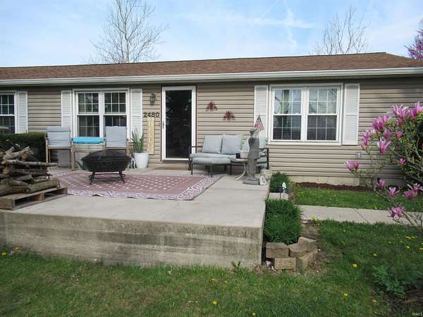 10 Acres of Land with Home for Sale in Columbia City, Indiana