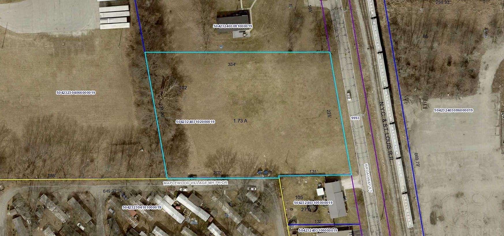 1.7 Acres of Commercial Land for Sale in Plymouth, Indiana
