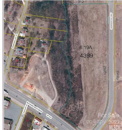 6.2 Acres of Commercial Land for Sale in Lenoir, North Carolina