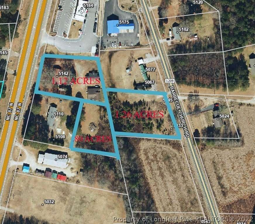3.18 Acres of Mixed-Use Land for Sale in Sanford, North Carolina