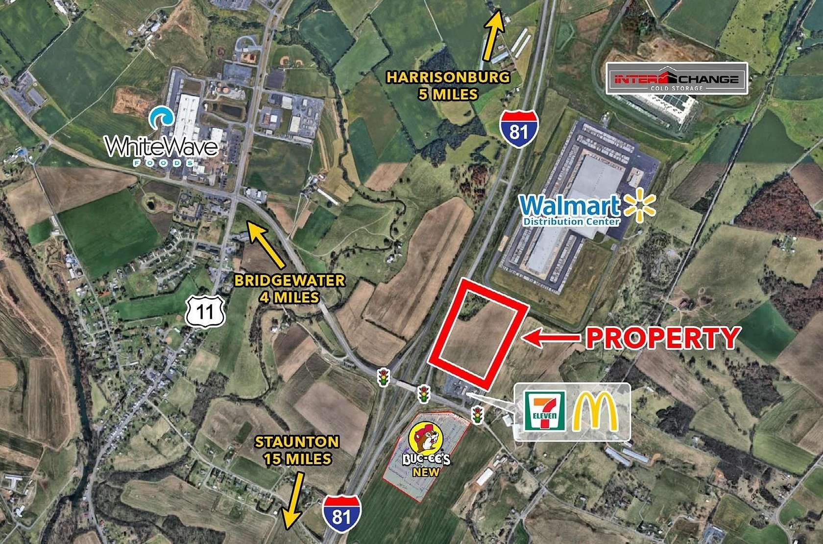 26.3 Acres of Commercial Land for Sale in Mount Crawford, Virginia