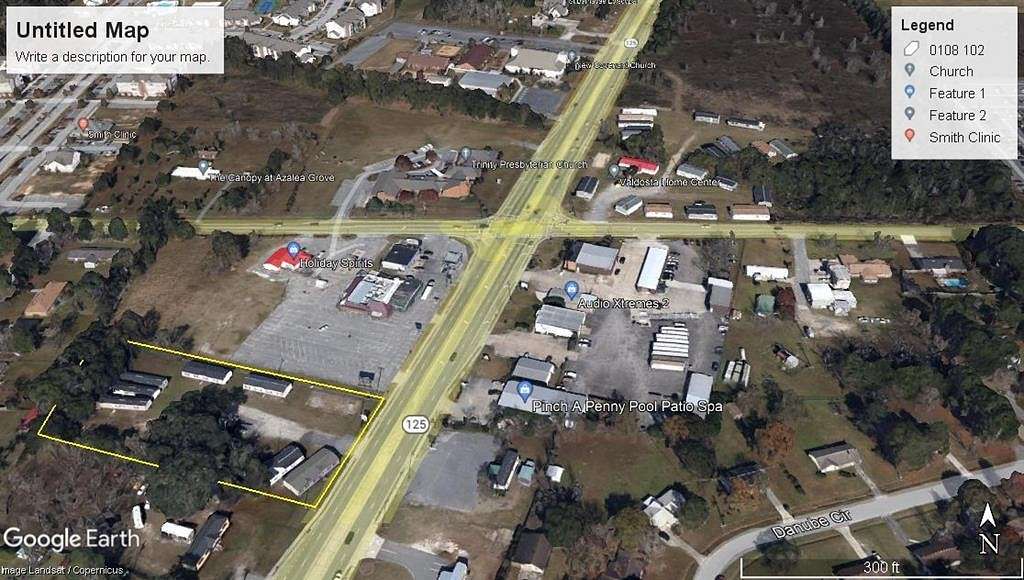 2.19 Acres of Mixed-Use Land for Sale in Valdosta, Georgia