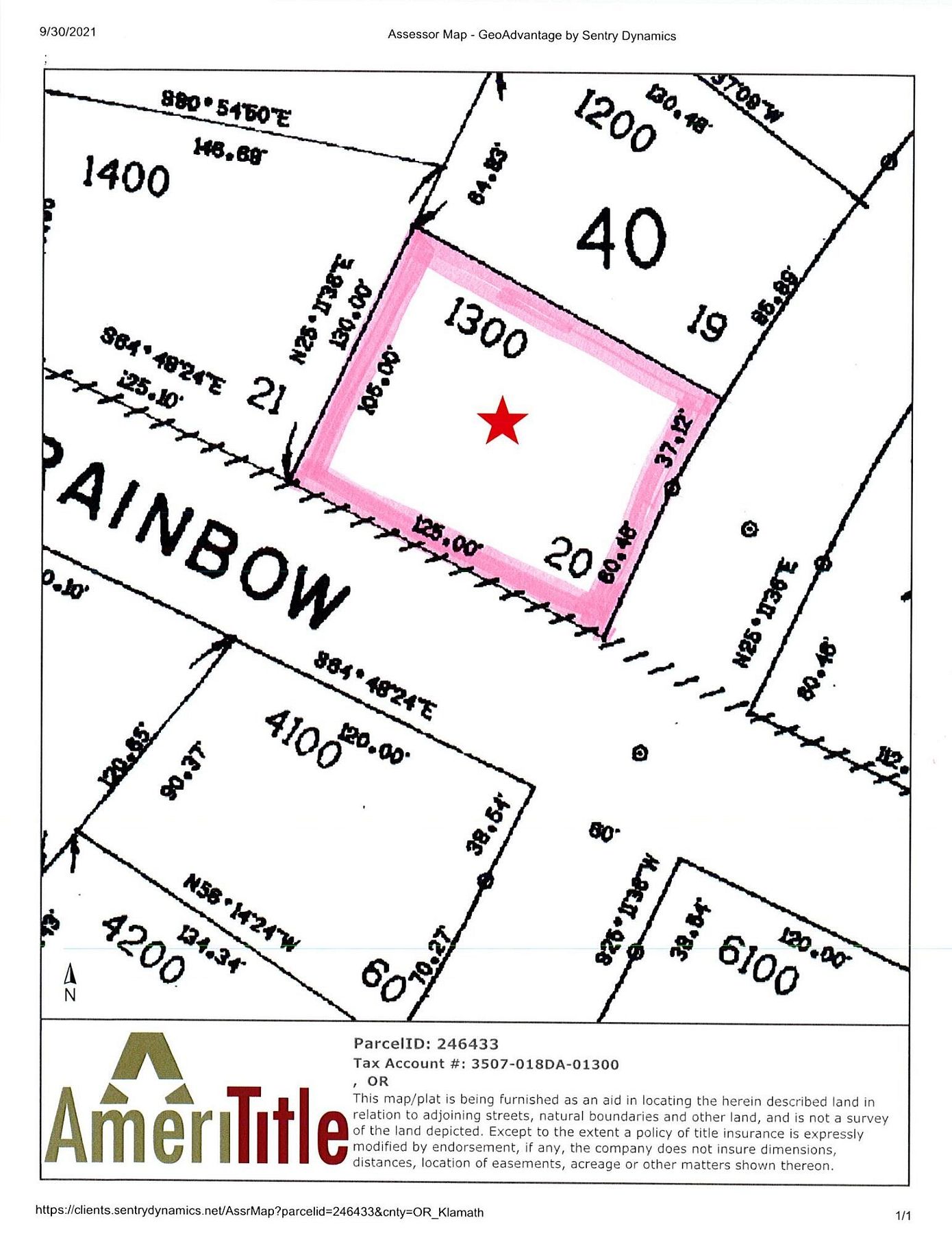 0.28 Acres of Residential Land for Sale in Chiloquin, Oregon
