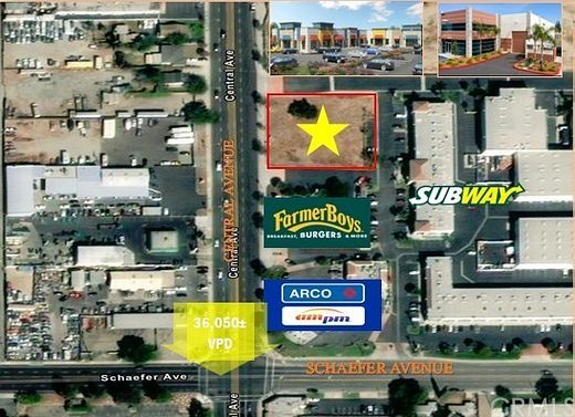 0.86 Acres of Commercial Land for Sale in Chino, California