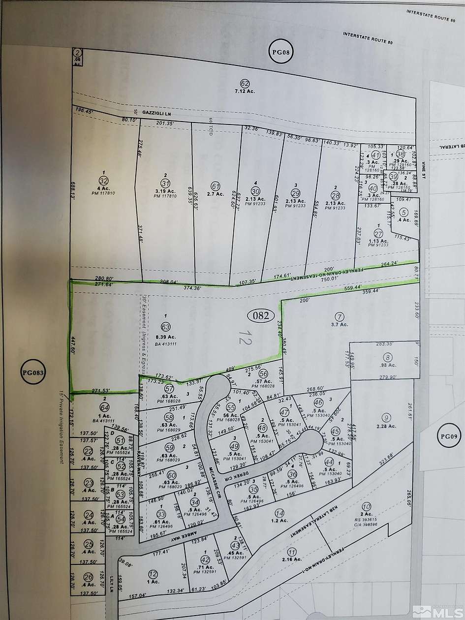 8.4 Acres of Land for Sale in Fernley, Nevada