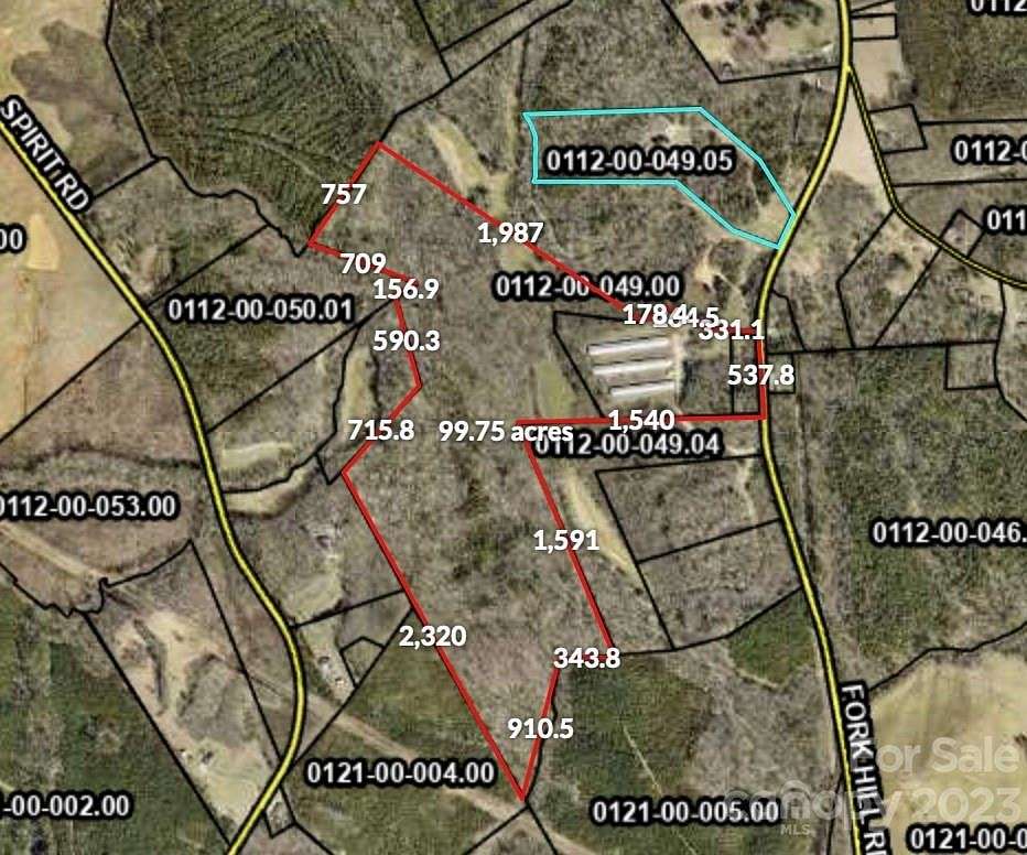 100 Acres of Agricultural Land for Sale in Heath Springs, South Carolina