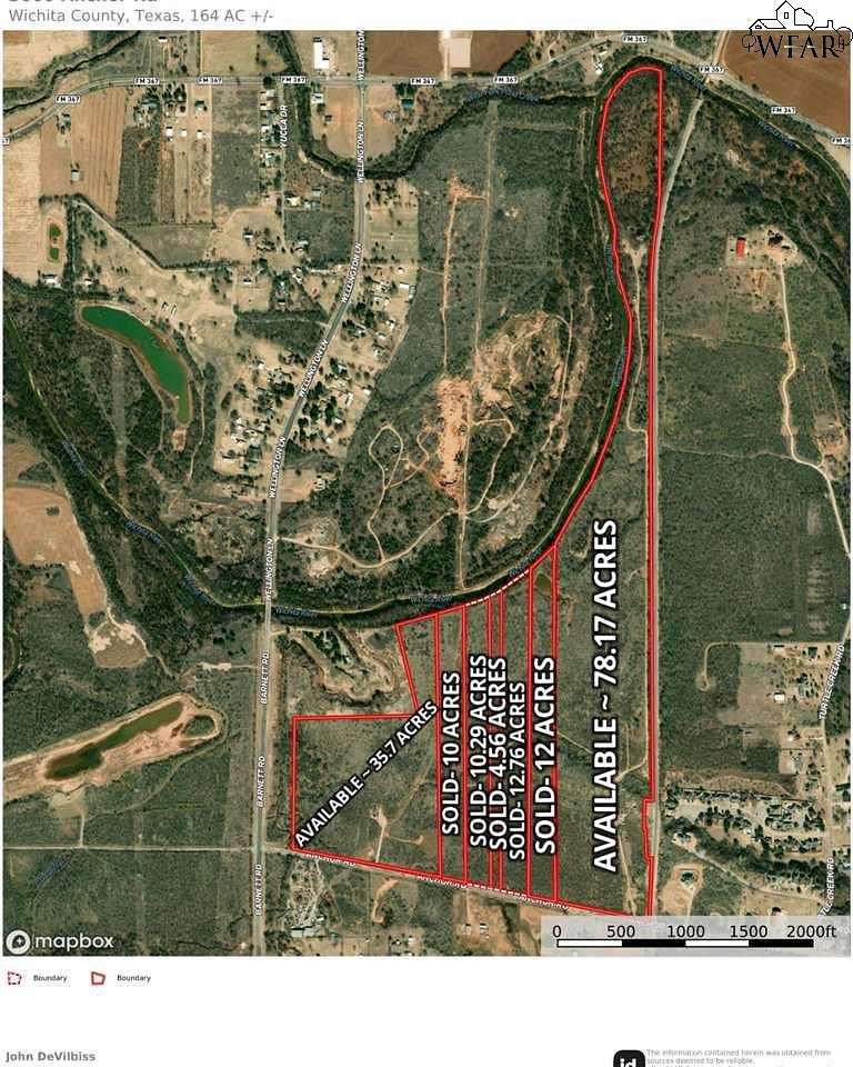 44.3 Acres of Land for Sale in Wichita Falls, Texas