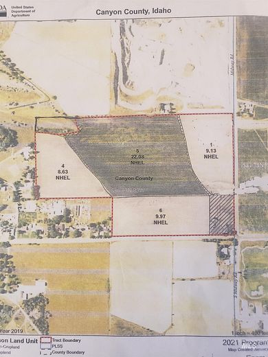 55 Acres of Recreational Land for Sale in Nampa, Idaho