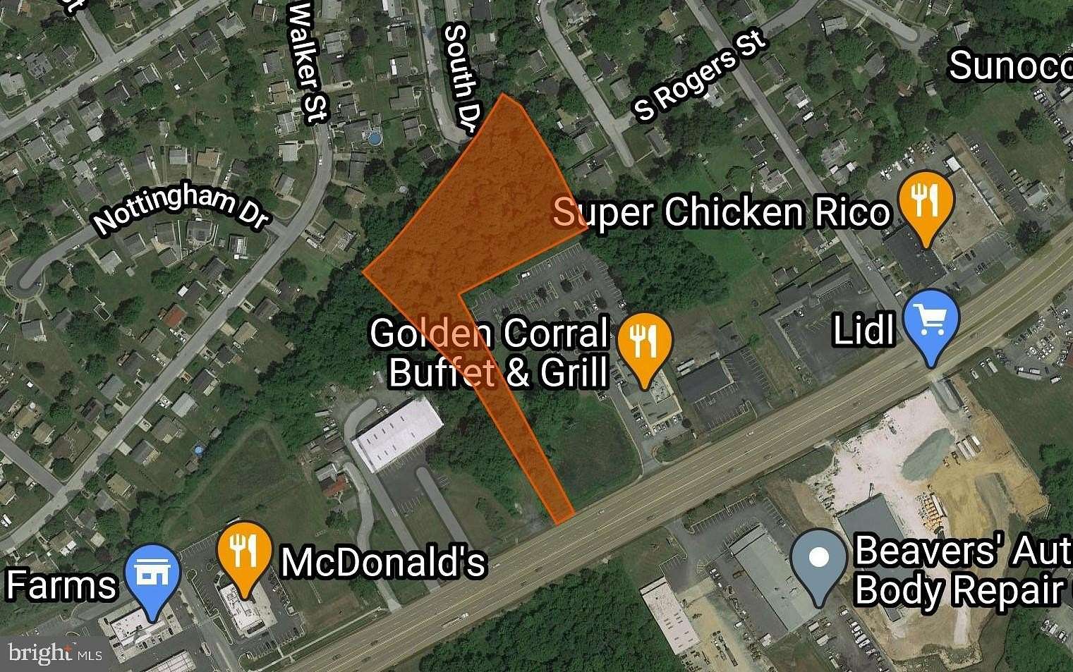 3.33 Acres of Commercial Land for Sale in Aberdeen, Maryland