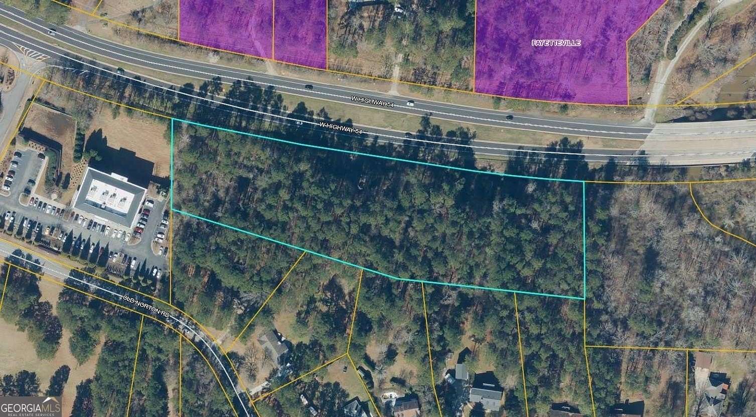 3.72 Acres of Commercial Land for Sale in Fayetteville, Georgia