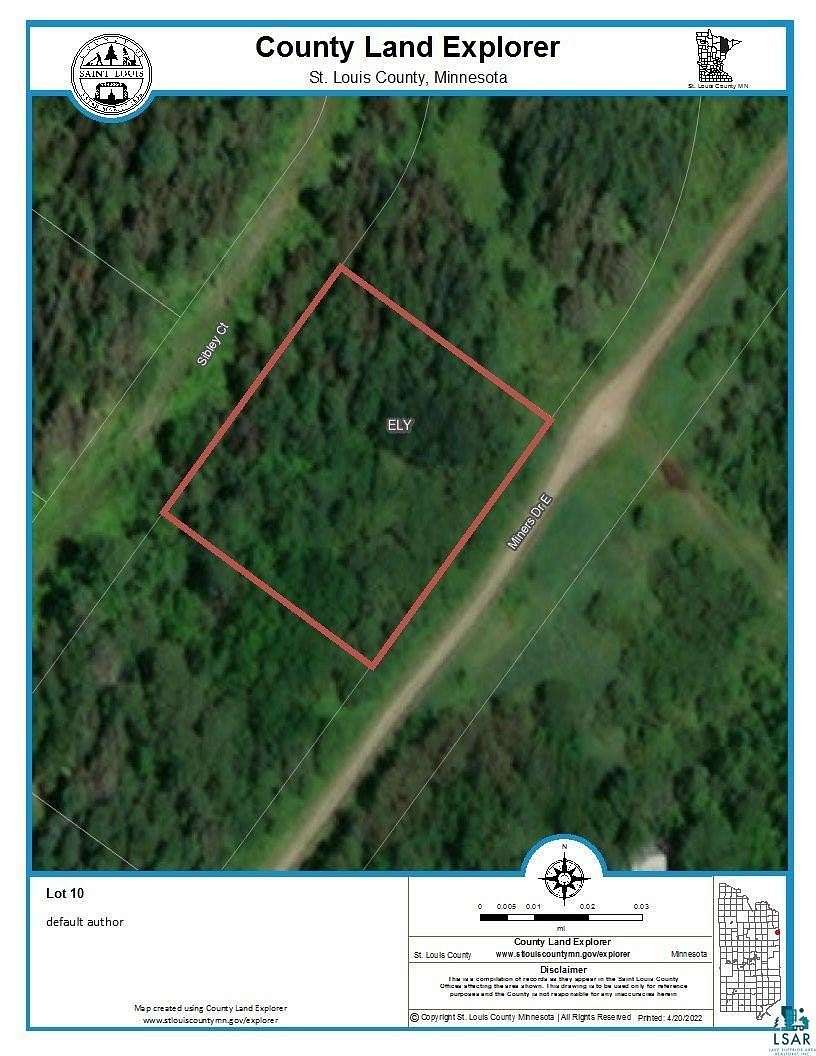 0.8 Acres of Residential Land for Sale in Ely, Minnesota