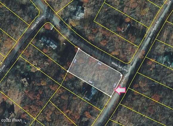 0.5 Acres of Land for Sale in Hawley, Pennsylvania