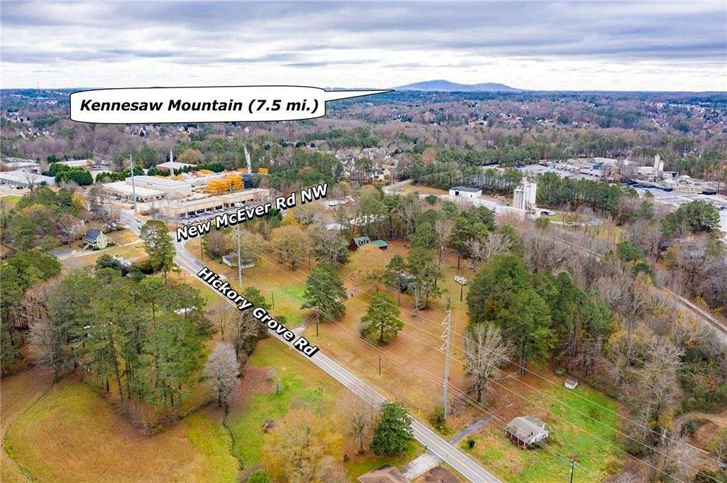 4.9 Acres of Improved Commercial Land for Sale in Acworth, Georgia