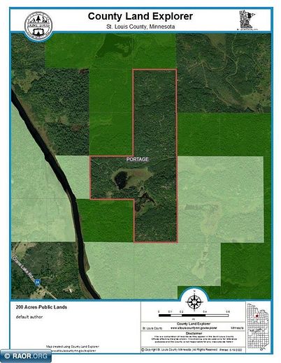 200 Acres of Recreational Land for Sale in Buyck, Minnesota