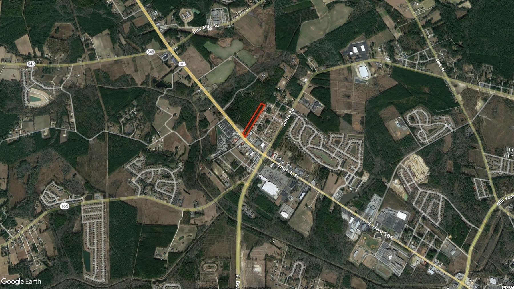 3.6 Acres of Commercial Land for Sale in Conway, South Carolina