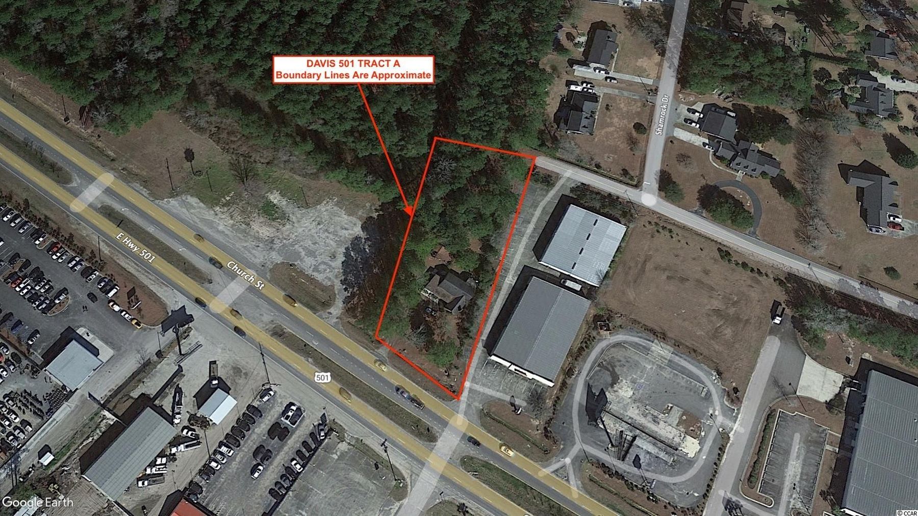 3.6 Acres of Commercial Land for Sale in Conway, South Carolina