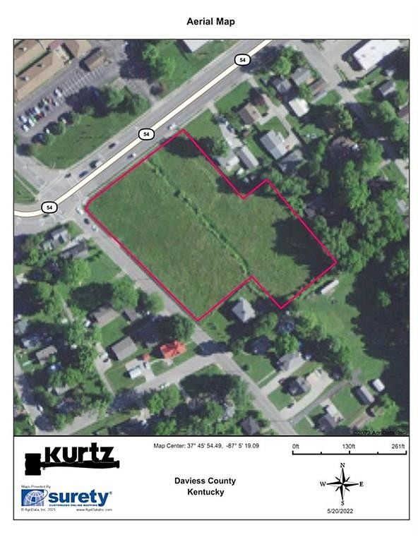 1 Acre of Commercial Land for Sale in Owensboro, Kentucky
