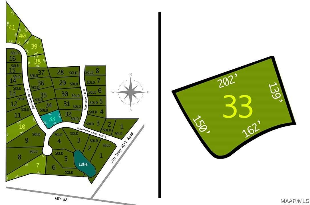Residential Land for Sale in Prattville, Alabama