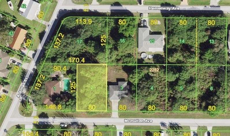 0.23 Acres of Residential Land for Sale in Port Charlotte, Florida