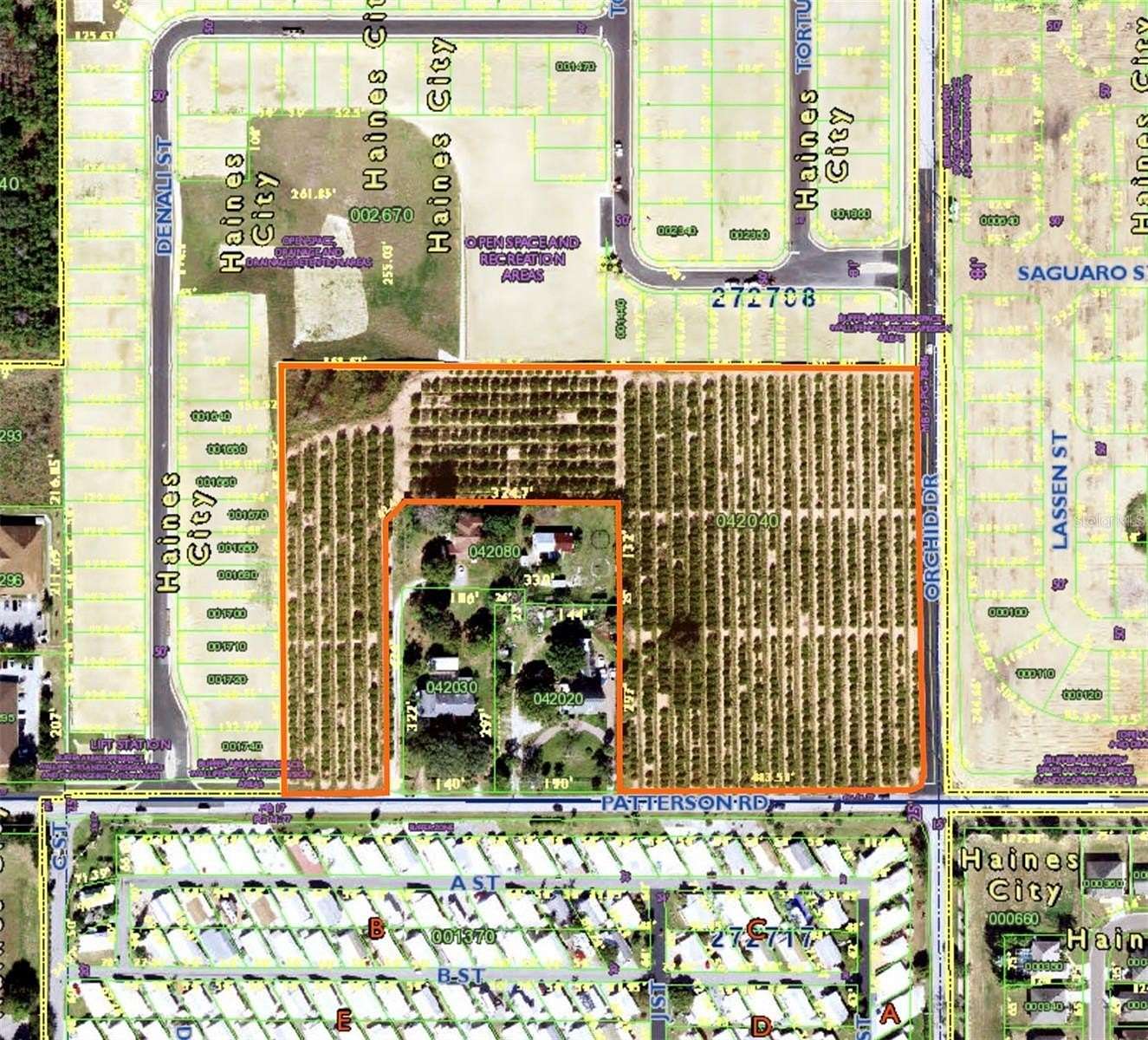 10.8 Acres of Commercial Land for Sale in Haines City, Florida