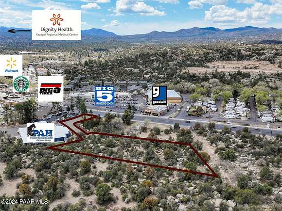 1.72 Acres of Commercial Land for Sale in Prescott, Arizona