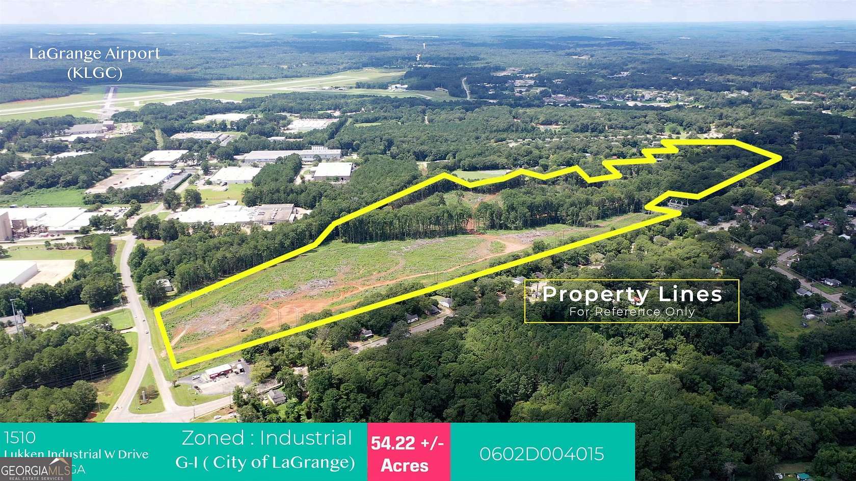 54.2 Acres of Land for Sale in LaGrange, Georgia
