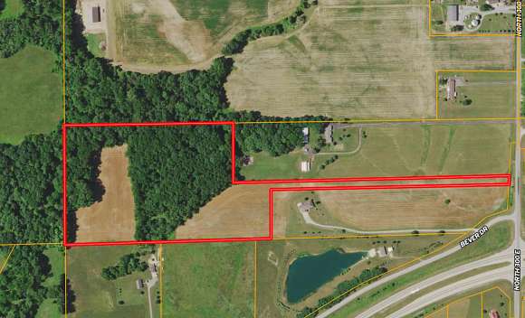 18.5 Acres of Recreational Land for Sale in Lagro, Indiana