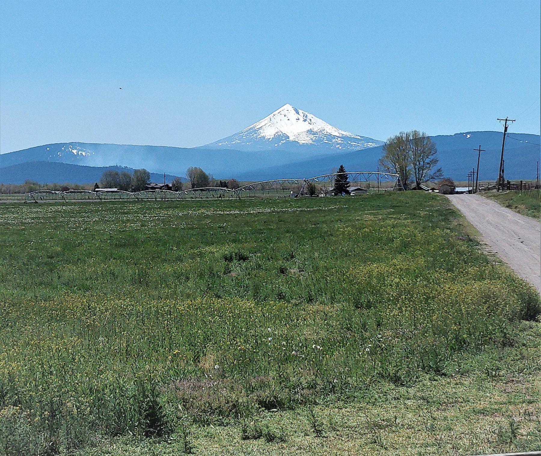 768 Acres of Agricultural Land with Home for Sale in Chiloquin, Oregon