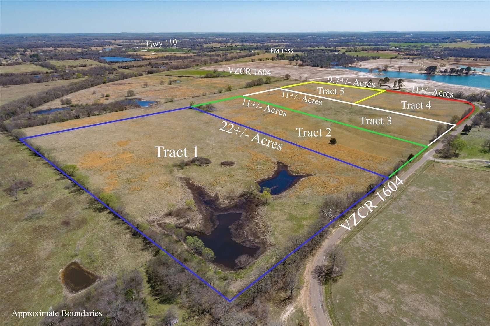 22 Acres of Land for Sale in Grand Saline, Texas