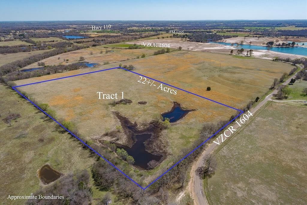 22 Acres of Agricultural Land for Sale in Grand Saline, Texas