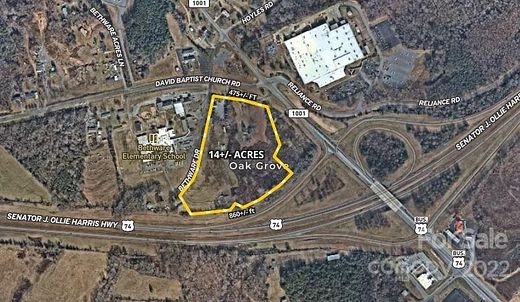 14 Acres of Improved Commercial Land for Sale in Kings Mountain, North Carolina