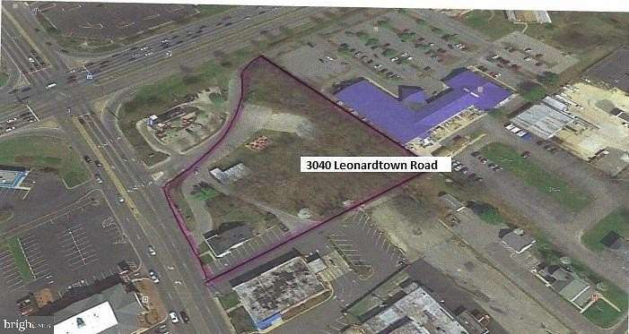 2.25 Acres of Commercial Land for Sale in Waldorf, Maryland