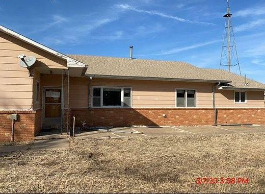 2 Acres of Residential Land & Home for Auction in Otis, Kansas