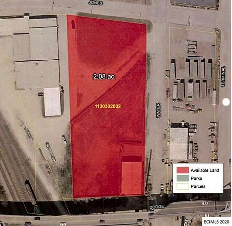 2 Acres of Commercial Land for Sale in Dubuque, Iowa