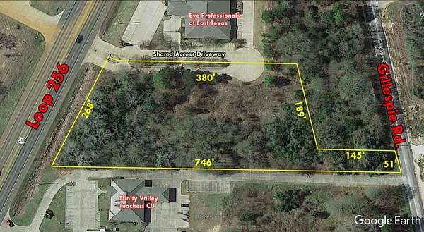3 Acres of Improved Commercial Land for Sale in Palestine, Texas
