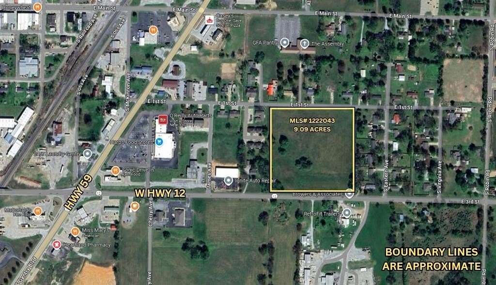 9.09 Acres of Residential Land for Sale in Gentry, Arkansas