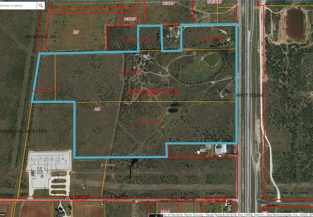 1.8 Acres of Commercial Land for Sale in Abilene, Texas