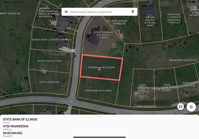 0.7 Acres of Land for Sale in Oswego, Illinois