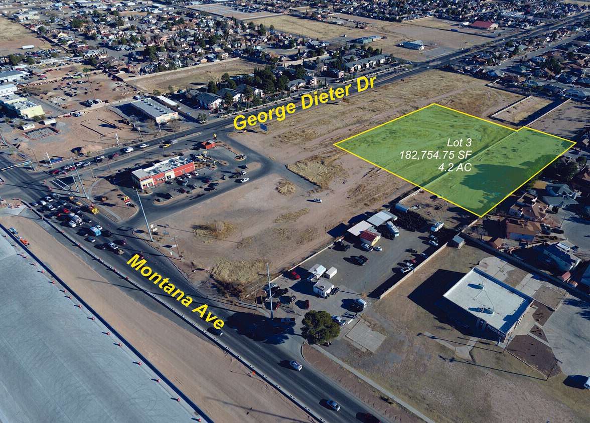 3.8 Acres of Mixed-Use Land for Sale in El Paso, Texas