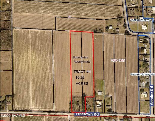 10.22 Acres of Commercial Land for Sale in New Iberia, Louisiana