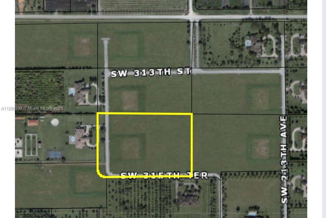 5 Acres of Residential Land for Sale in Homestead, Florida