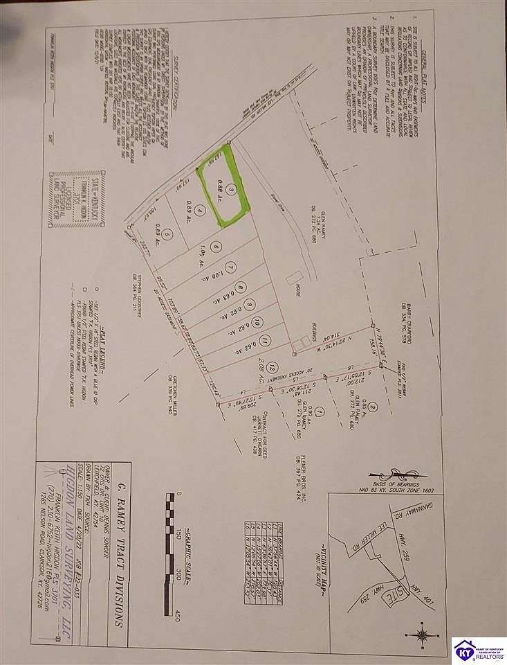 0.89 Acres of Residential Land for Sale in Leitchfield, Kentucky