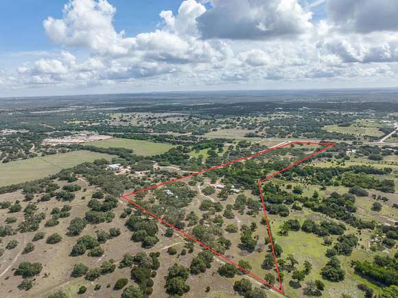 30 Acres of Agricultural Land with Home for Sale in Johnson City, Texas