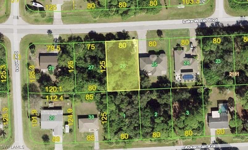 0.23 Acres of Land for Sale in Port Charlotte, Florida