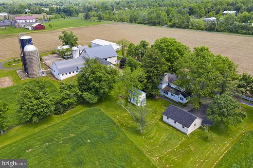 103 Acres of Agricultural Land with Home for Sale in Pipersville, Pennsylvania