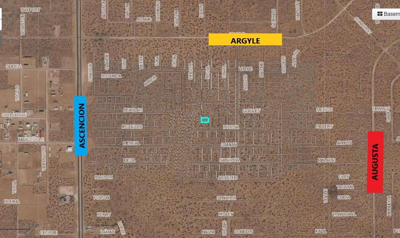 0.24 Acres of Residential Land for Sale in Horizon City, Texas