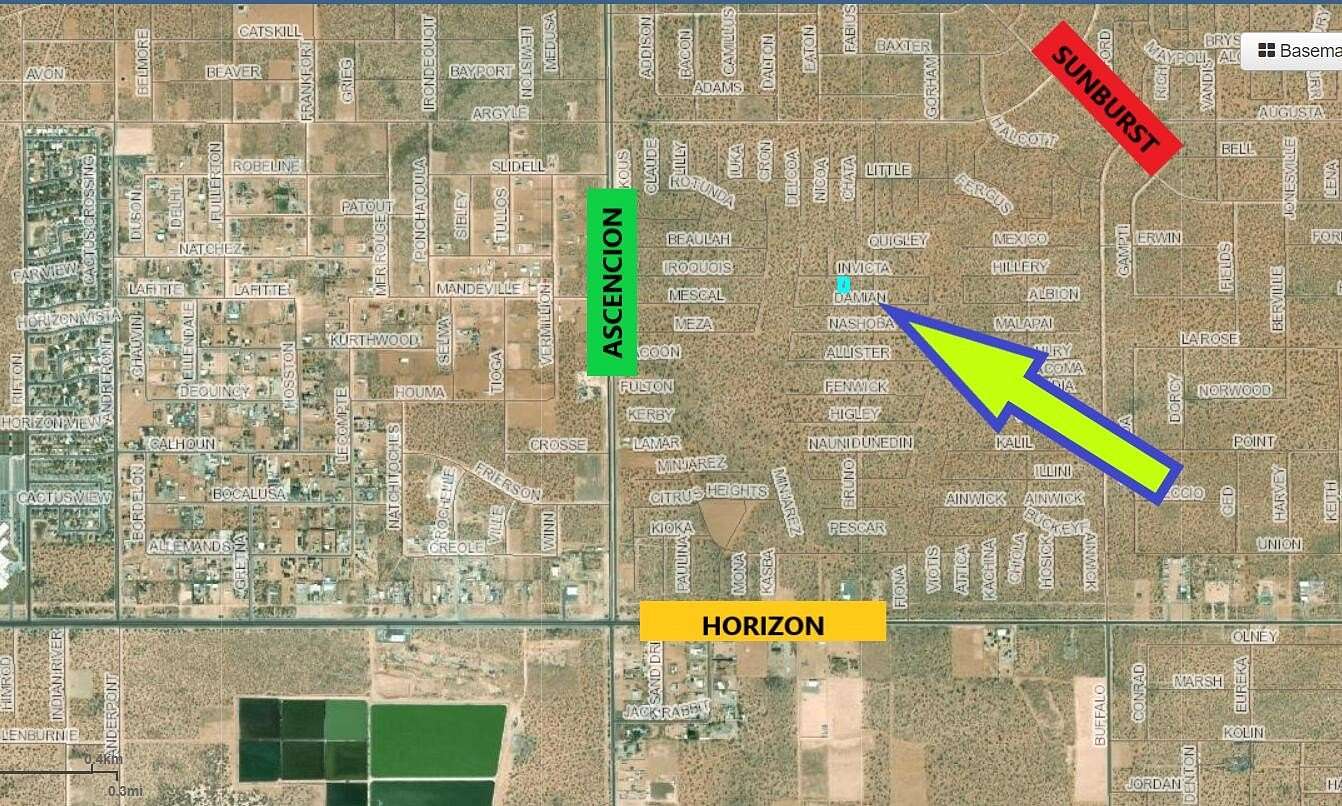 0.23 Acres of Residential Land for Sale in Horizon City, Texas