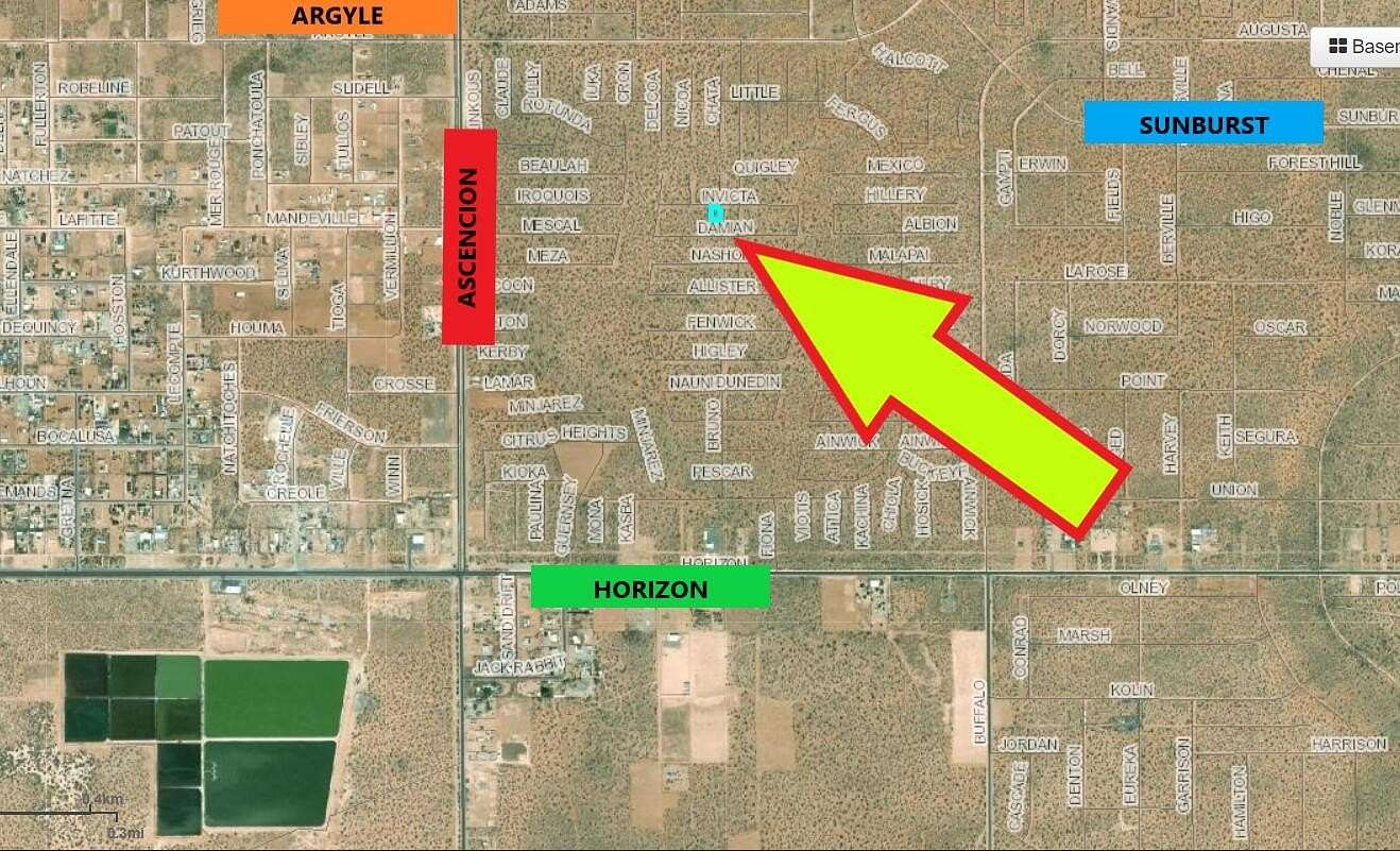 0.23 Acres of Residential Land for Sale in Horizon City, Texas