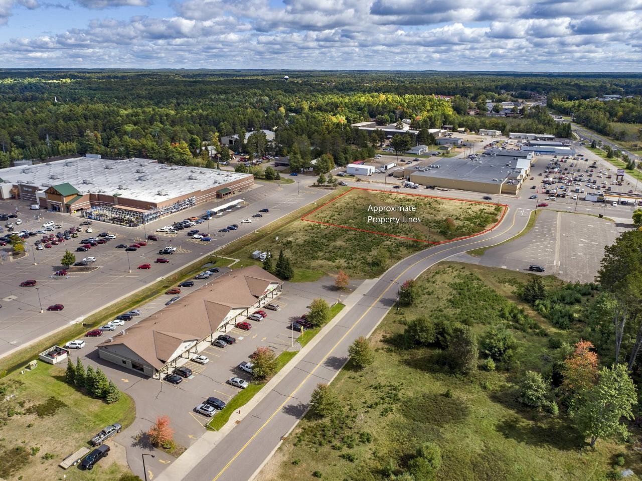 1.6 Acres of Commercial Land for Sale in Minocqua, Wisconsin